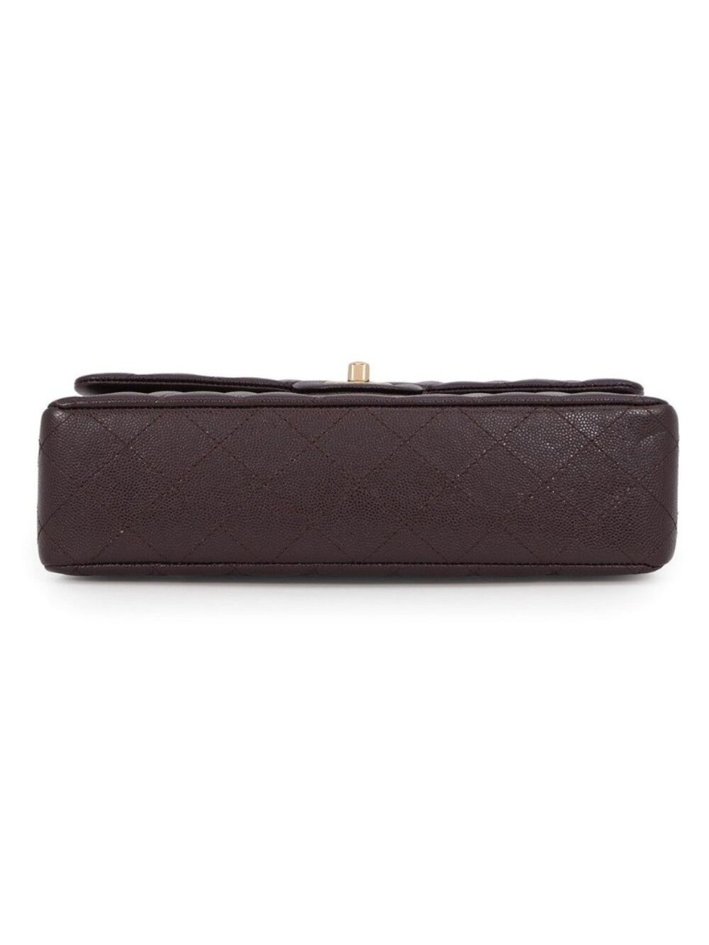 Chanel Chain Shoulder Bag Quilted 25 CC Logo Caviar Leather Double - Picture 3 of 10